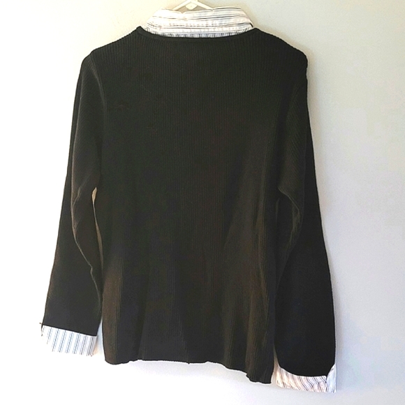 Karen Scott Women's One-Piece Cotton Pull-Over Sweater Size L - Picture 2 of 10